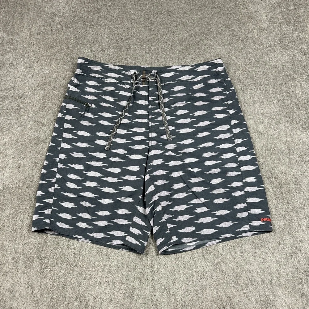 Patagonia Mens Wavefarer Board Shorts Mens 35 x 10 Swim Trunks Beach Surf Casual
